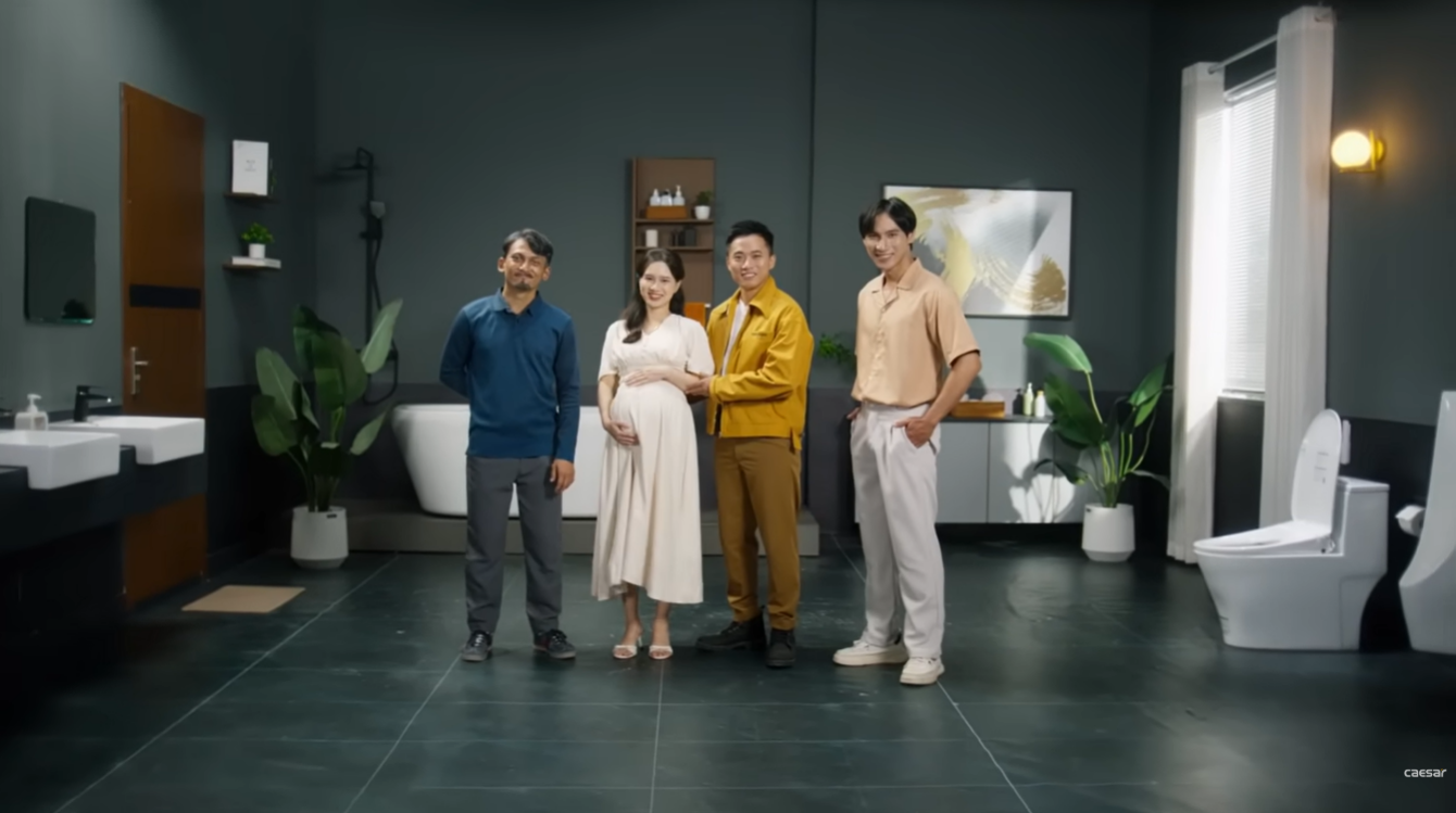 Mượn hình ảnh Zombie, Caesar hé lộ "vũ khí" kháng khuẩn nhà tắm hiện đại - 1