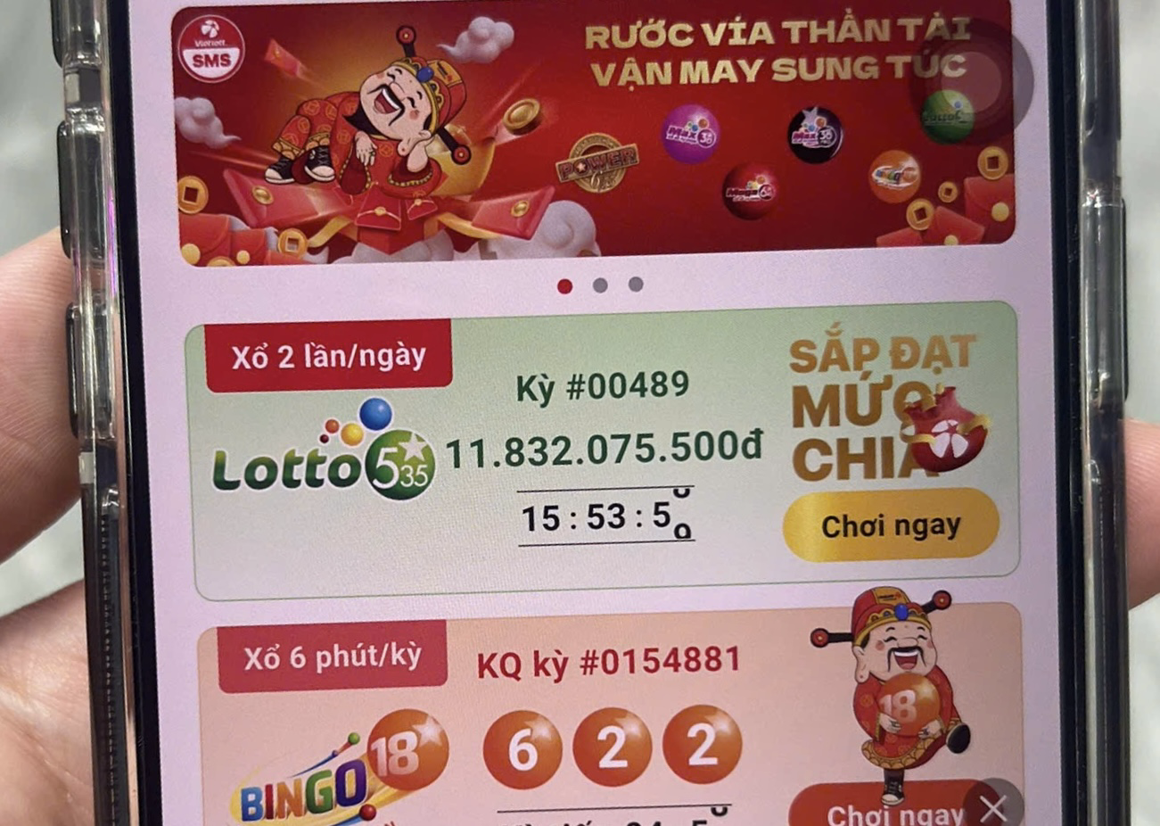 Giải Độc đắc xổ số Lotto 5/35 tiến sát mốc chia giải - 1