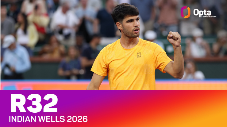 Alcaraz lập kỳ tích vượt Federer, Djokovic đạt mốc son hiếm có ở Indian Wells - 1