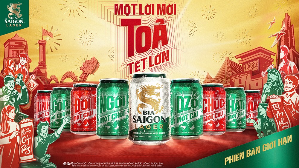 Bia Saigon và hành trình gắn kết “Tết lớn” qua hàng nghìn “lời mời” lan tỏa khắp mọi miền - 1