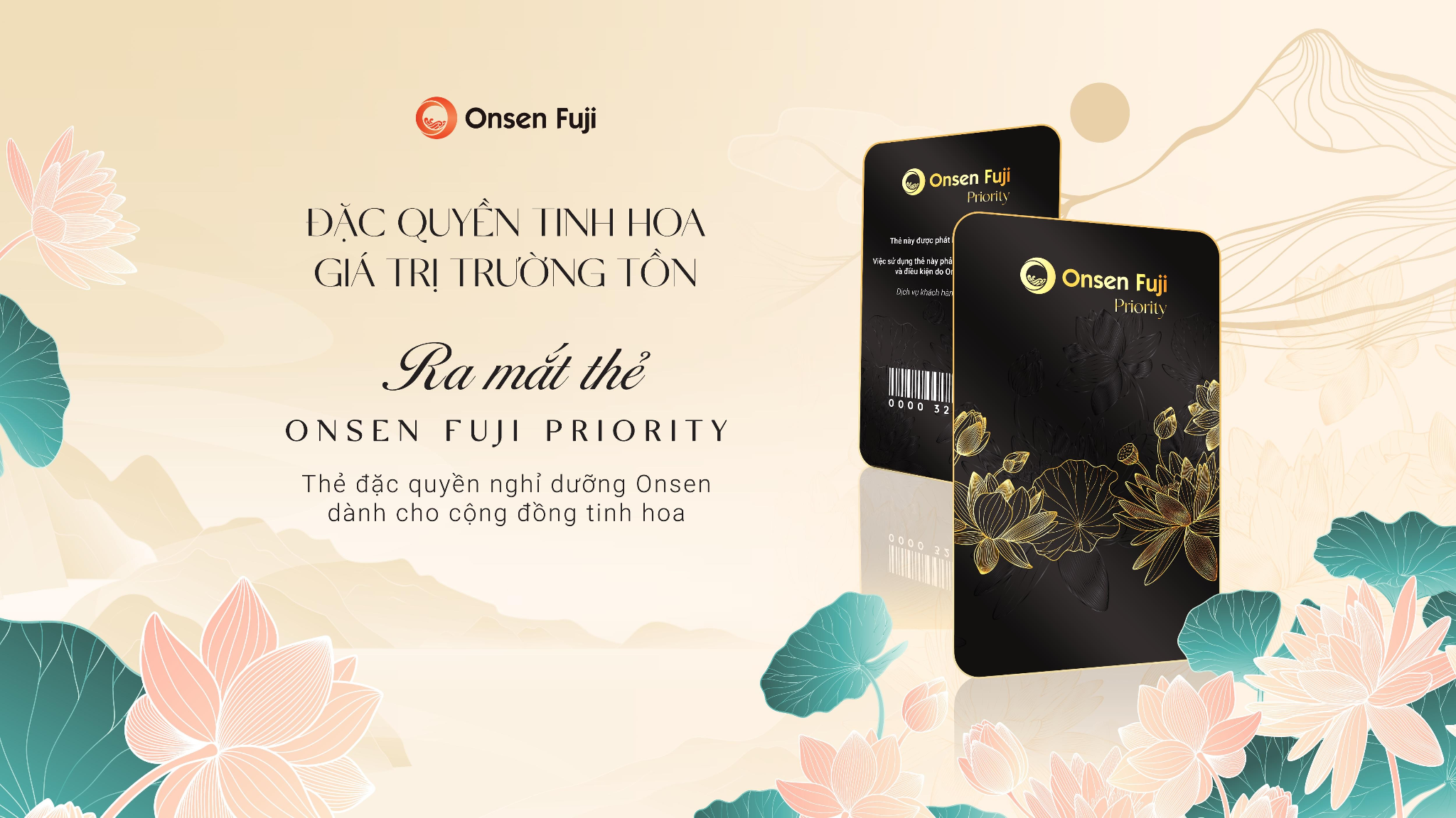 Onsen Fuji Priority: Tấm thẻ quyền lực mở khóa chuẩn sống thượng lưu của cộng đồng tinh hoa - 1