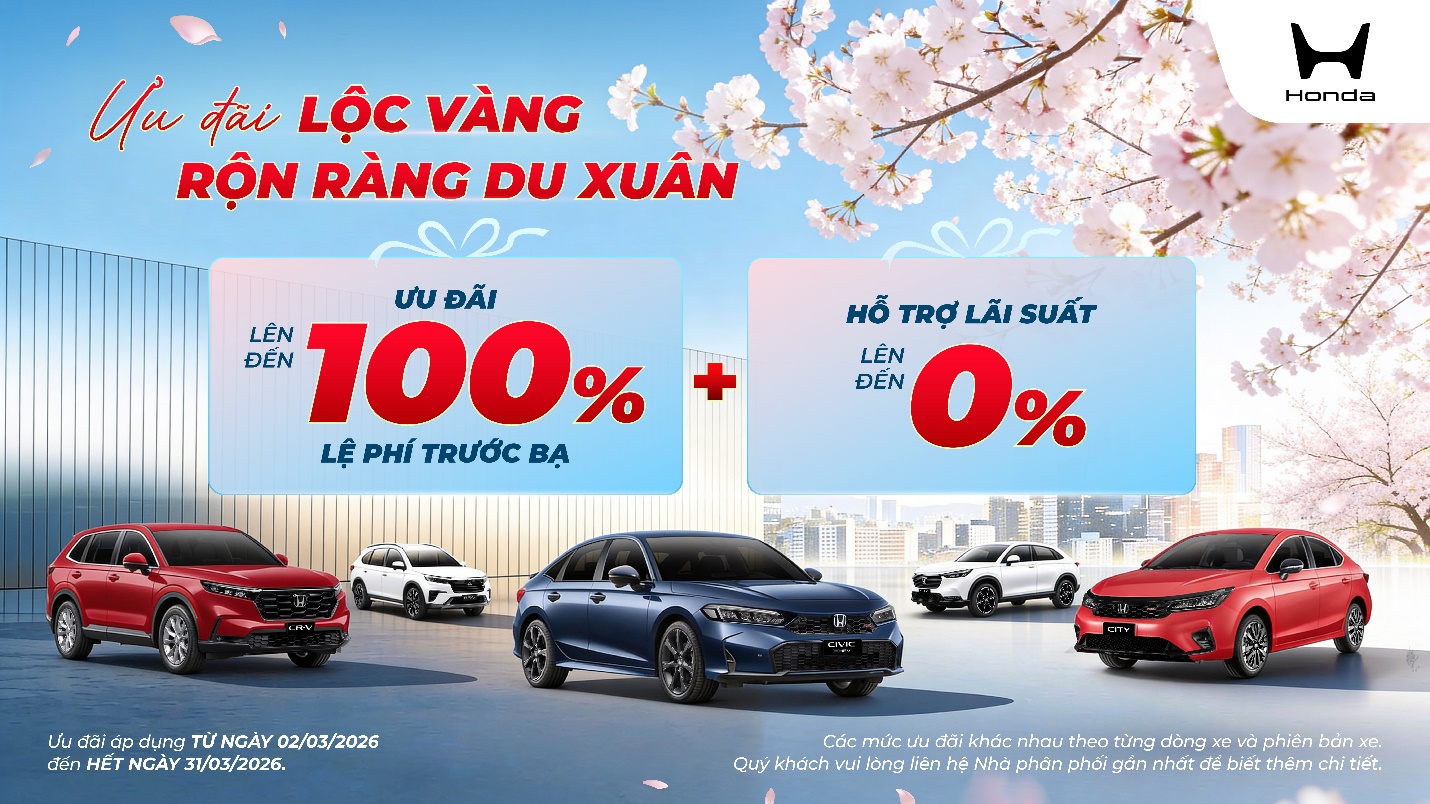 Ưu đãi lộc vàng – rộn ràng du xuân từ Honda và chương trình đổi xe chính hãng hấp dẫn - 1