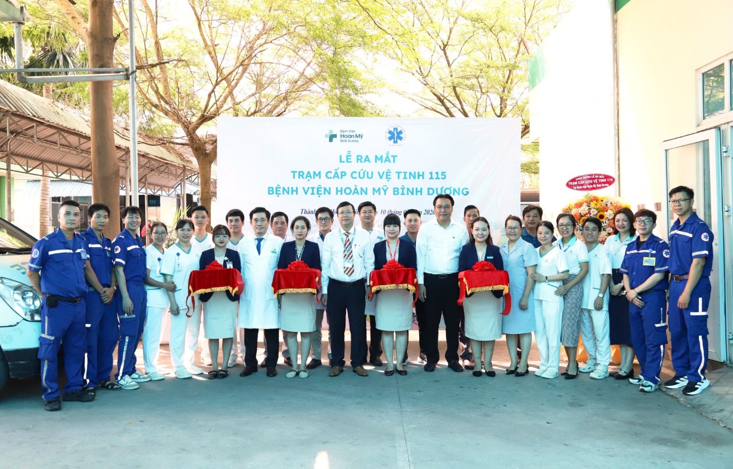 Bệnh viện Hoàn Mỹ Bình Dương ra mắt trạm cấp cứu vệ tinh 115 - 4