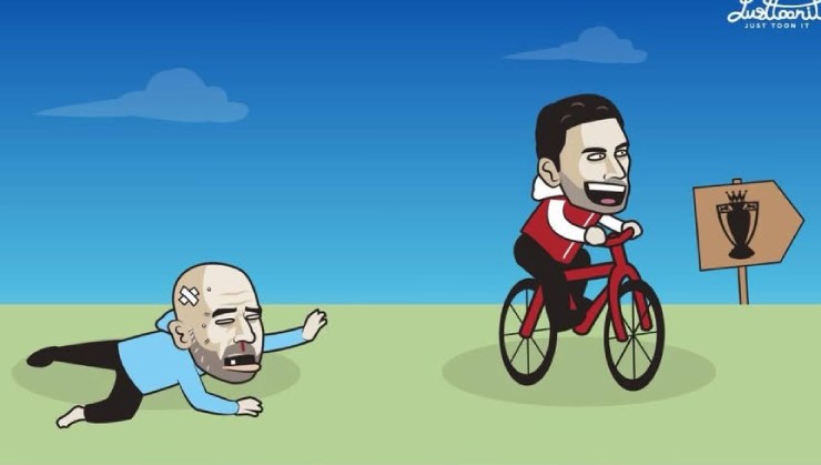 Man City ghi 0 bàn từ 15 quả phạt góc: "Thầy" Pep phải cắp sách học "trò" Arteta - 2