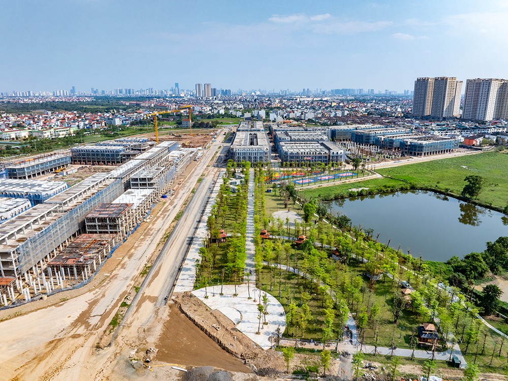 Cận cảnh đường nối đường Hoàng Quốc Việt kéo dài: Toạ độ vàng của nhà phố phía Tây Thủ đô - 1