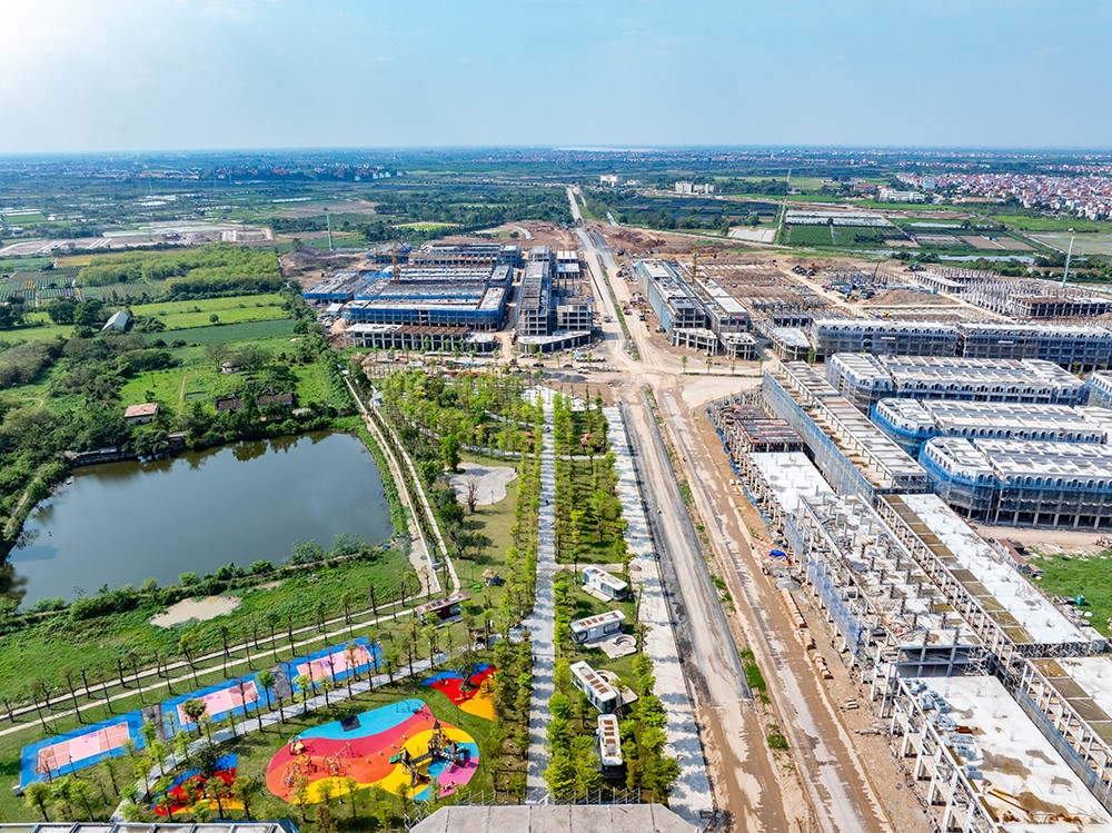 Cận cảnh đường nối đường Hoàng Quốc Việt kéo dài: Toạ độ vàng của nhà phố phía Tây Thủ đô - 3