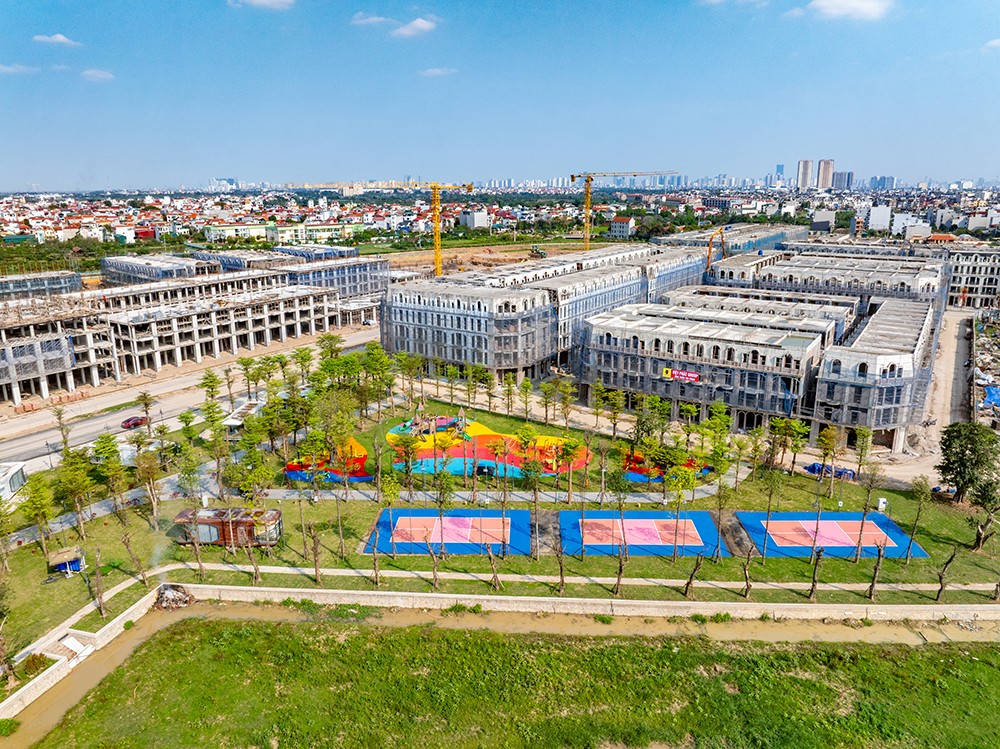 Cận cảnh đường nối đường Hoàng Quốc Việt kéo dài: Toạ độ vàng của nhà phố phía Tây Thủ đô - 4