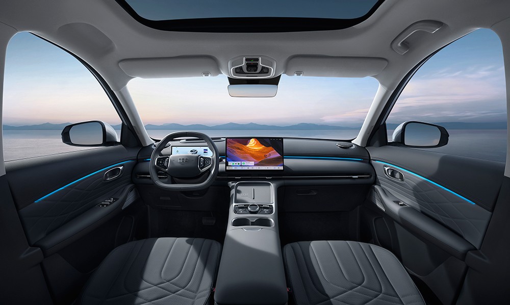 Geely EX5 EM-i - Mẫu SUV hybrid đạt kỷ lục Guinness chốt lịch ra mắt Việt Nam - 4