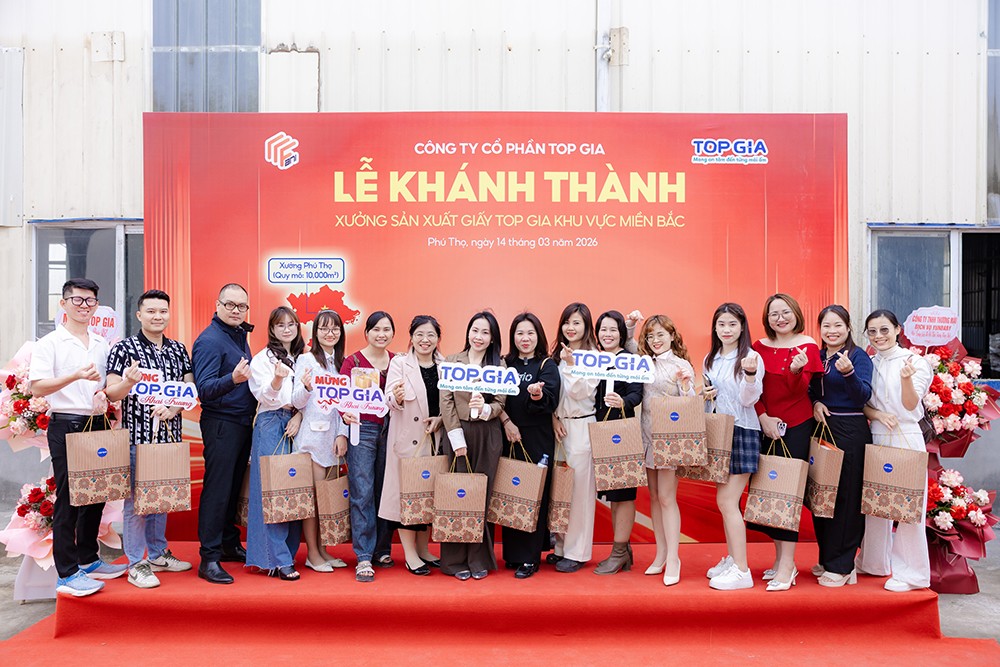 Top Gia khánh thành xưởng giấy 10.000m², hoàn thiện năng lực sản xuất trong nước - 3