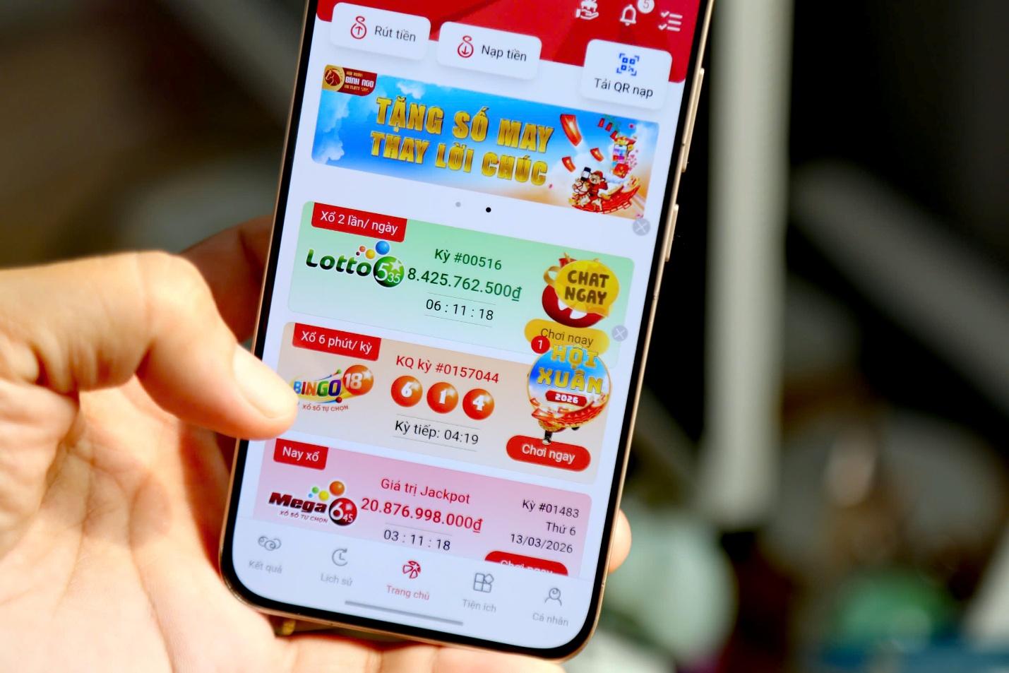 Săn giải xổ số tiền tỷ chỉ với một chiếc điện thoại - 1