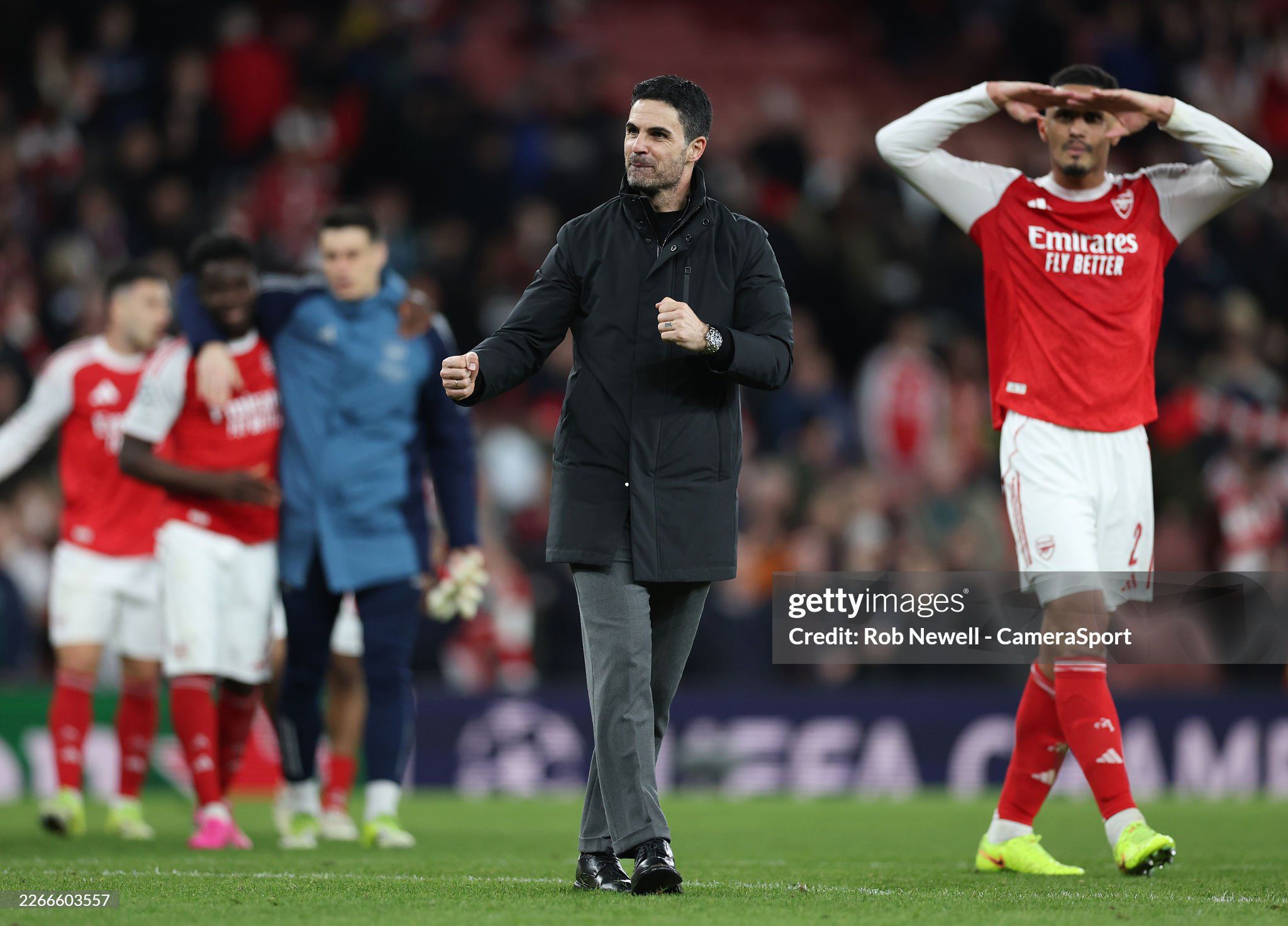 Arsenal đoạt vé tứ kết Cúp C1: HLV Arteta ca ngợi màn trình diễn “áp đảo toàn diện” - 1
