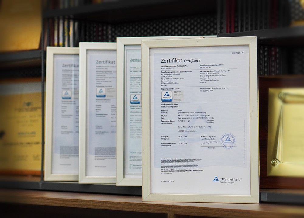 CADIVI đưa chuẩn an toàn châu Âu vào dây điện dân dụng tại Việt Nam - 2