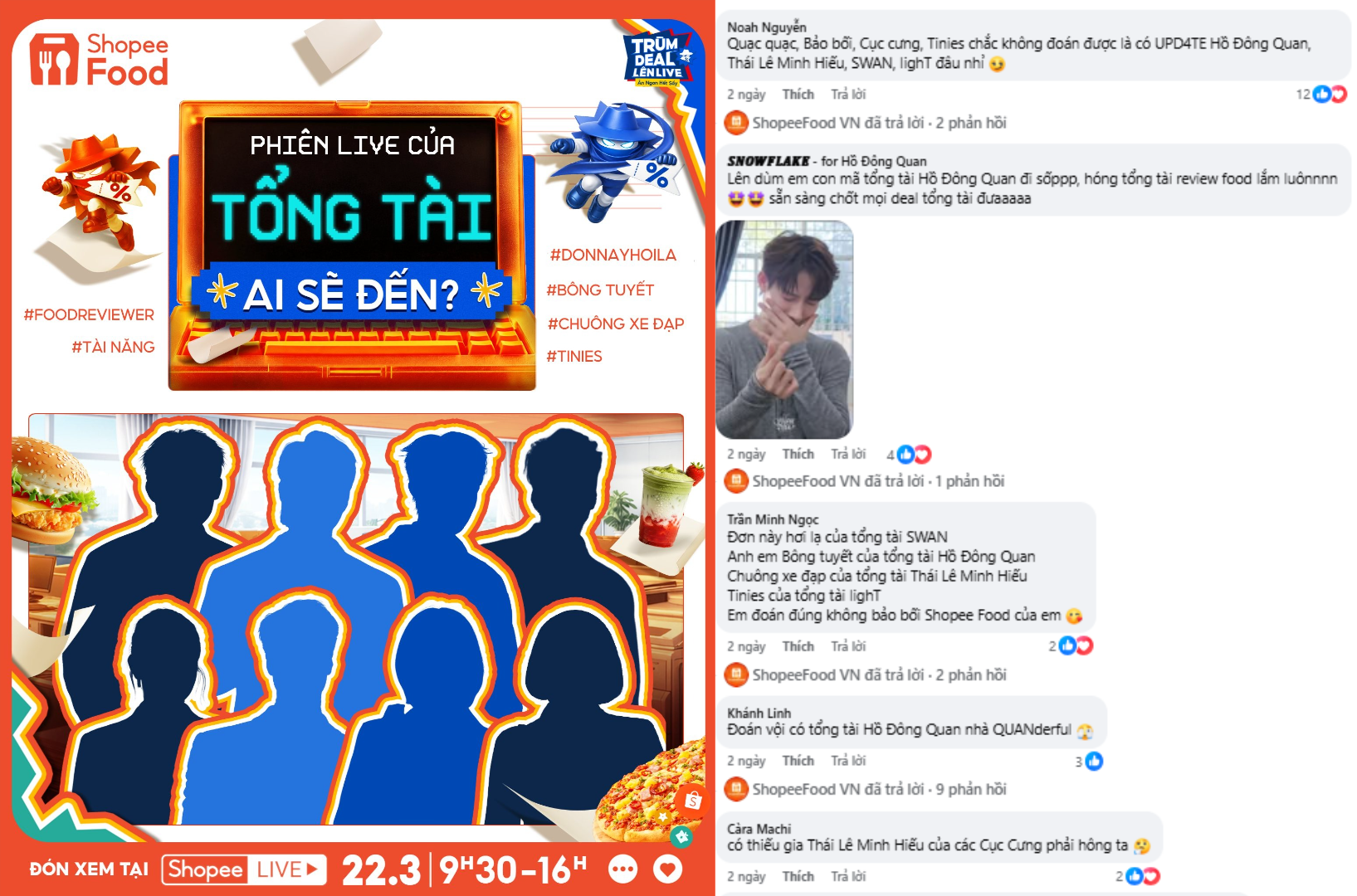 Trùm Deal Lên Live 22.3: Hot cỡ nào mà fan ShopeeFood ai cũng hóng? - 1