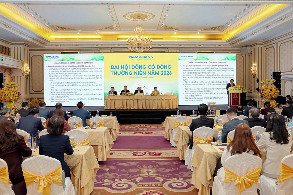Nam A Bank tổ chức thành công ĐHĐCĐ 2026: Sẵn sàng cho kỷ nguyên tăng trưởng mới - 3