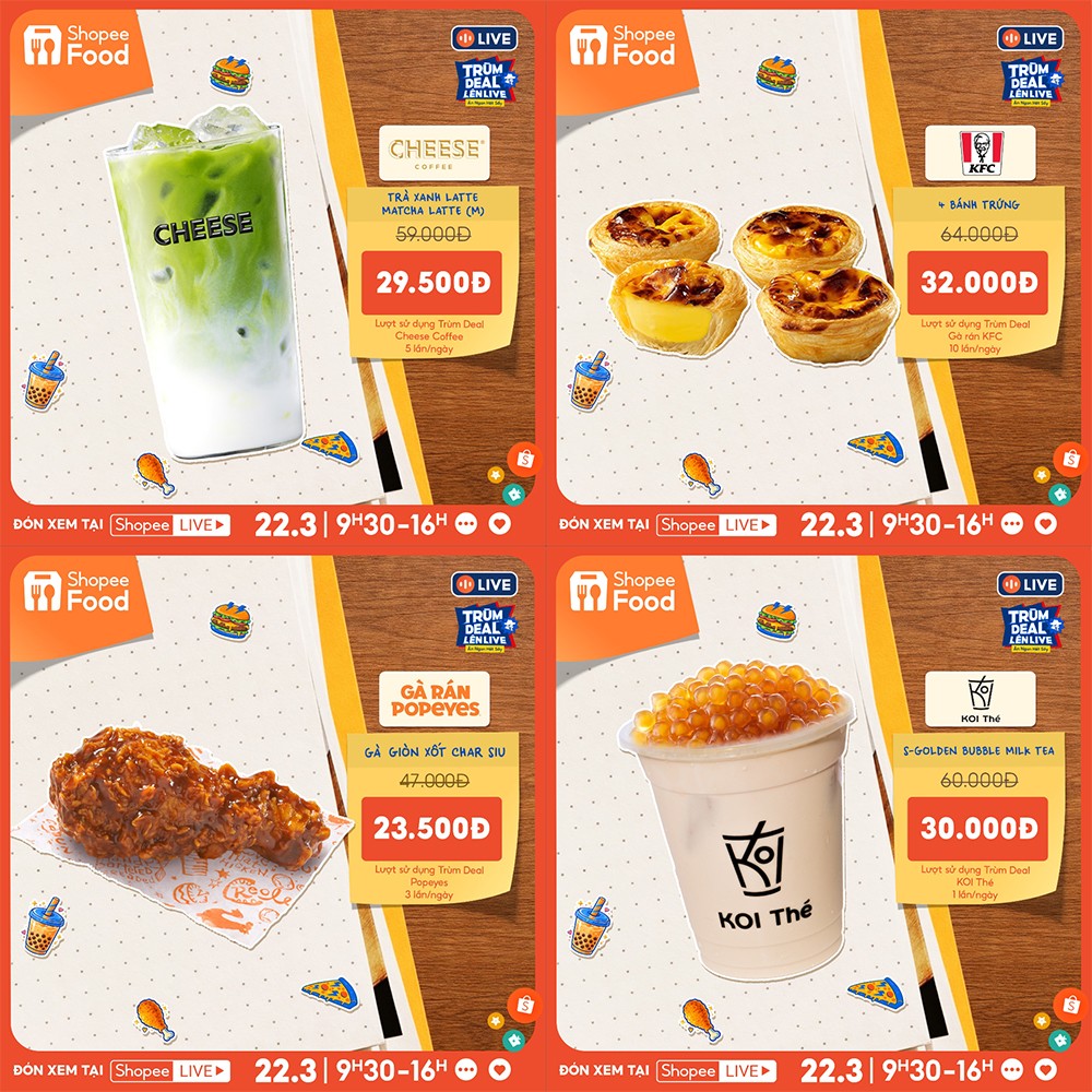 Trùm Deal Lên Live 22.3: Hot cỡ nào mà fan ShopeeFood ai cũng hóng? - 3