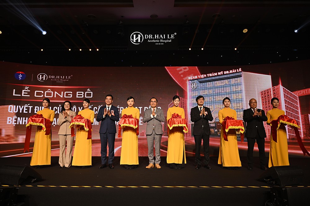 Bộ Y tế công bố quyết định cấp phép hoạt động Bệnh viện Tạo hình Thẩm mỹ Dr.Hải Lê - 4