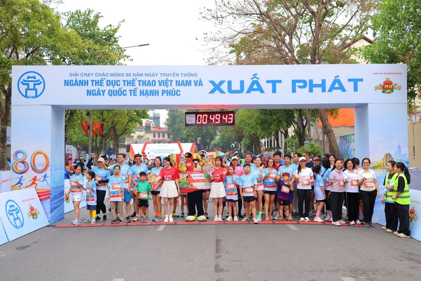 Dấu ấn Phở Việt tại Giải chạy Chào mừng 80 năm Ngày truyền thống ngành TDTT Việt Nam và Ngày Quốc tế Hạnh Phúc - 2