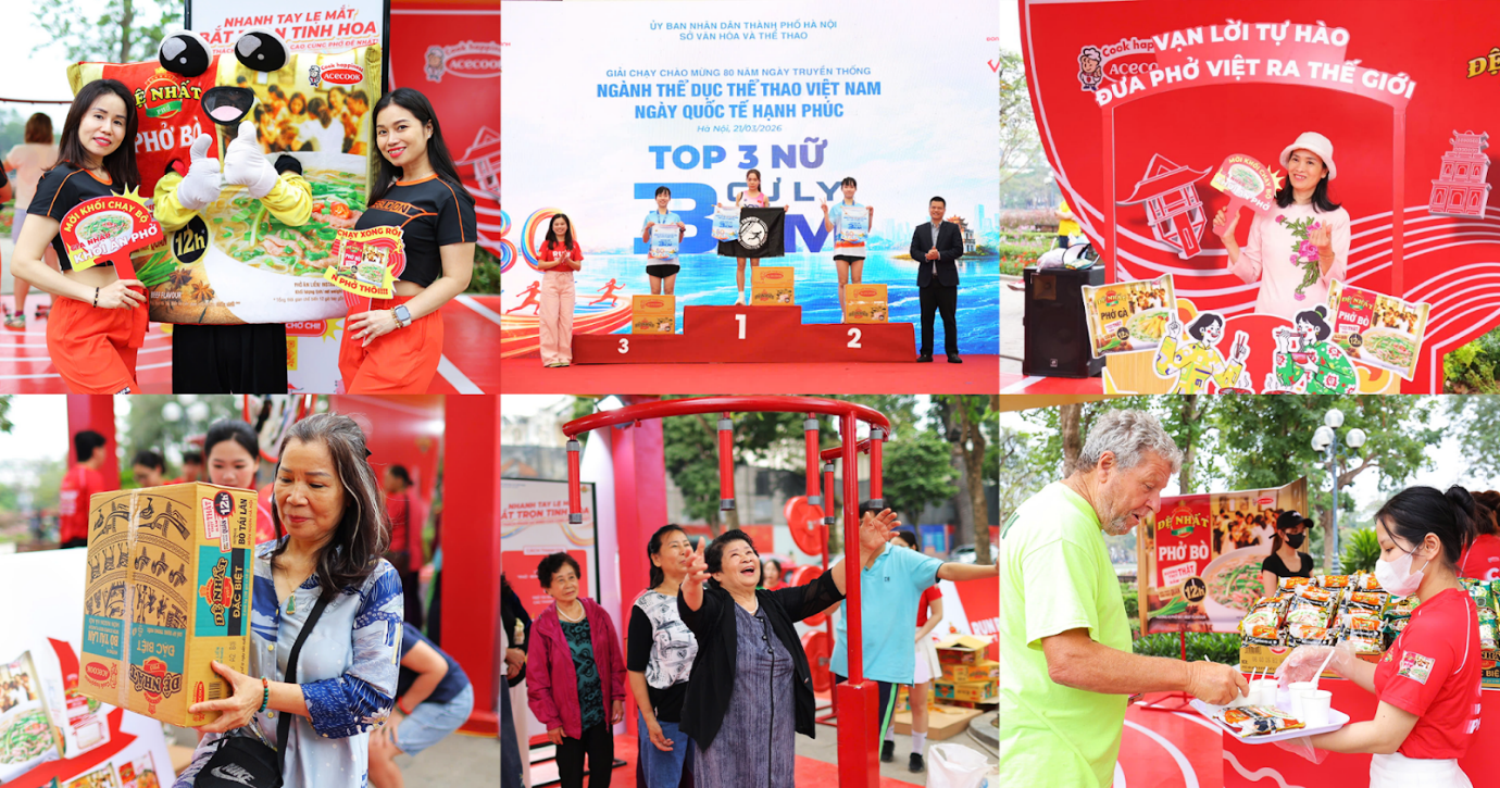Dấu ấn Phở Việt tại Giải chạy Chào mừng 80 năm Ngày truyền thống ngành TDTT Việt Nam và Ngày Quốc tế Hạnh Phúc - 4