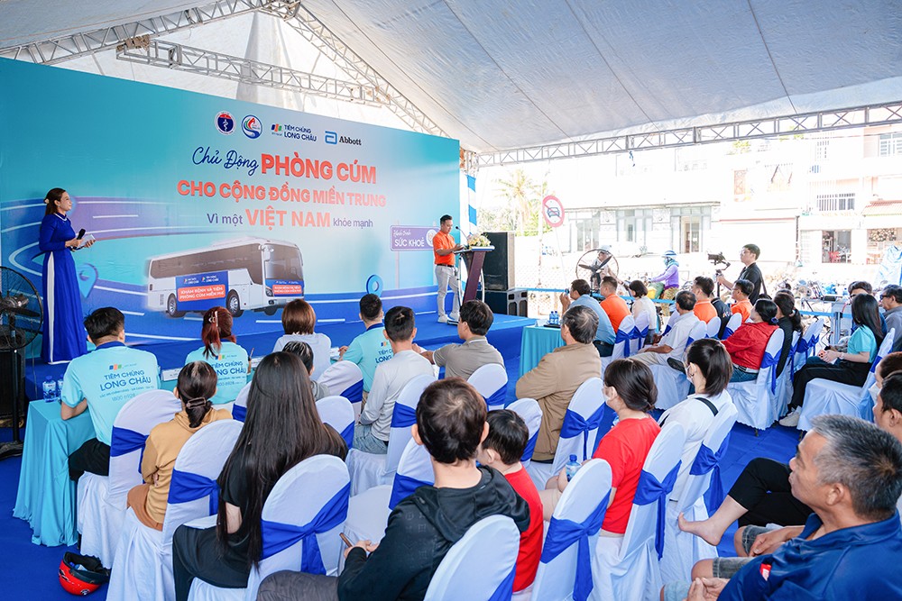 Chuỗi chương trình tiêm phòng cúm miễn phí quy mô tại miền Trung: Hàng ngàn liều vắc xin từ vì sức khỏe cộng đồng - 3