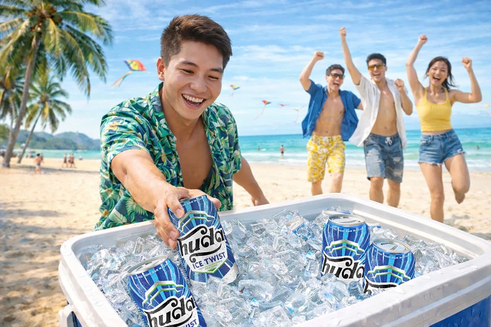 Bật lon trendy 250ml vui hết ý: Huda Ice Twist tung diện mạo mới khuấy động mùa hè - 2