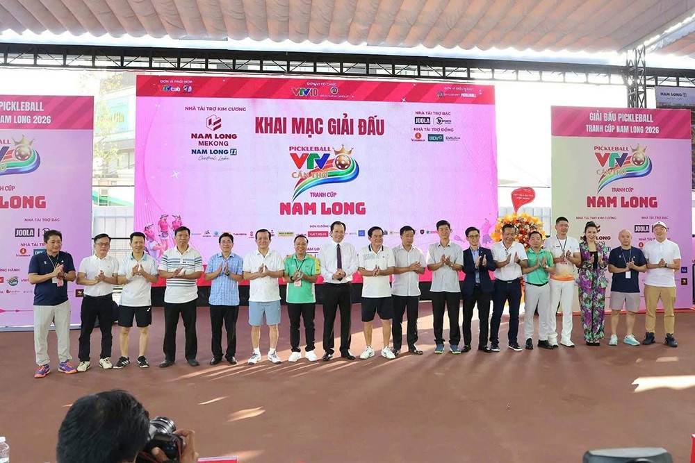 Giải Pickleball VTV Cần Thơ 2026 - Tranh Cúp Nam Long mở ra điểm hẹn thể thao mới tại Cần Thơ - 1