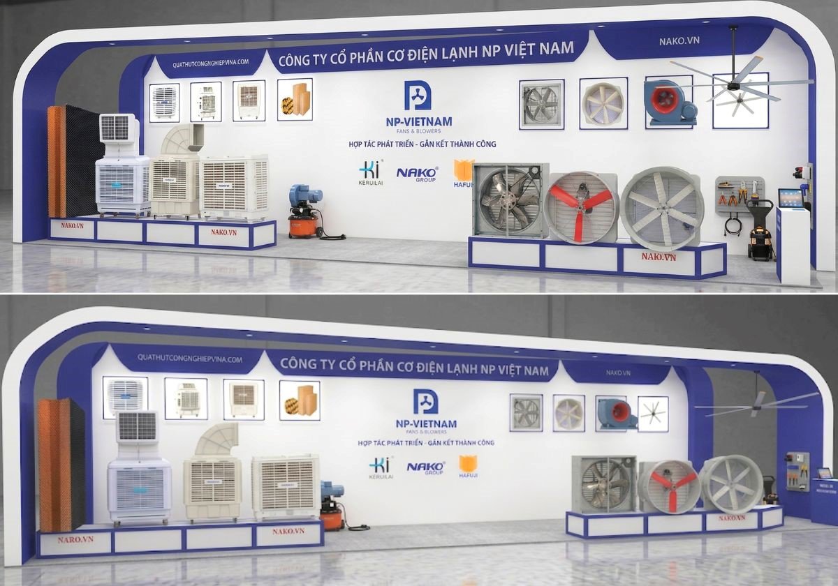 NP Việt Nam ra mắt 'siêu giải pháp' làm mát công nghiệp tại VietBuild Hà Nội 2026 - 1