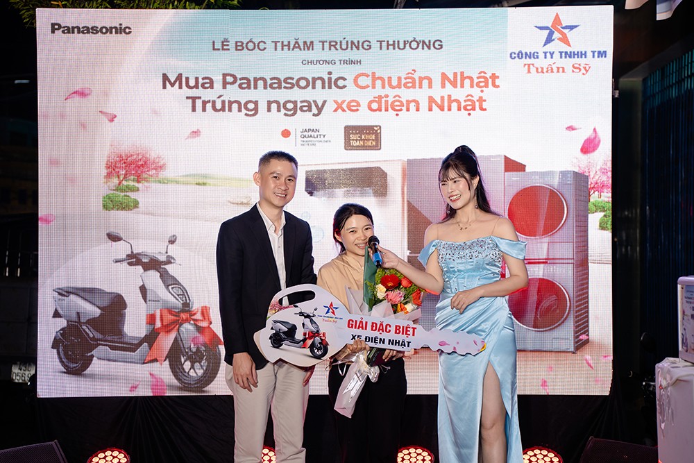 Hàng trăm xe máy điện được Panasonic và đại lý toàn quốc trao tặng khách hàng dịp Tết 2026 - 1