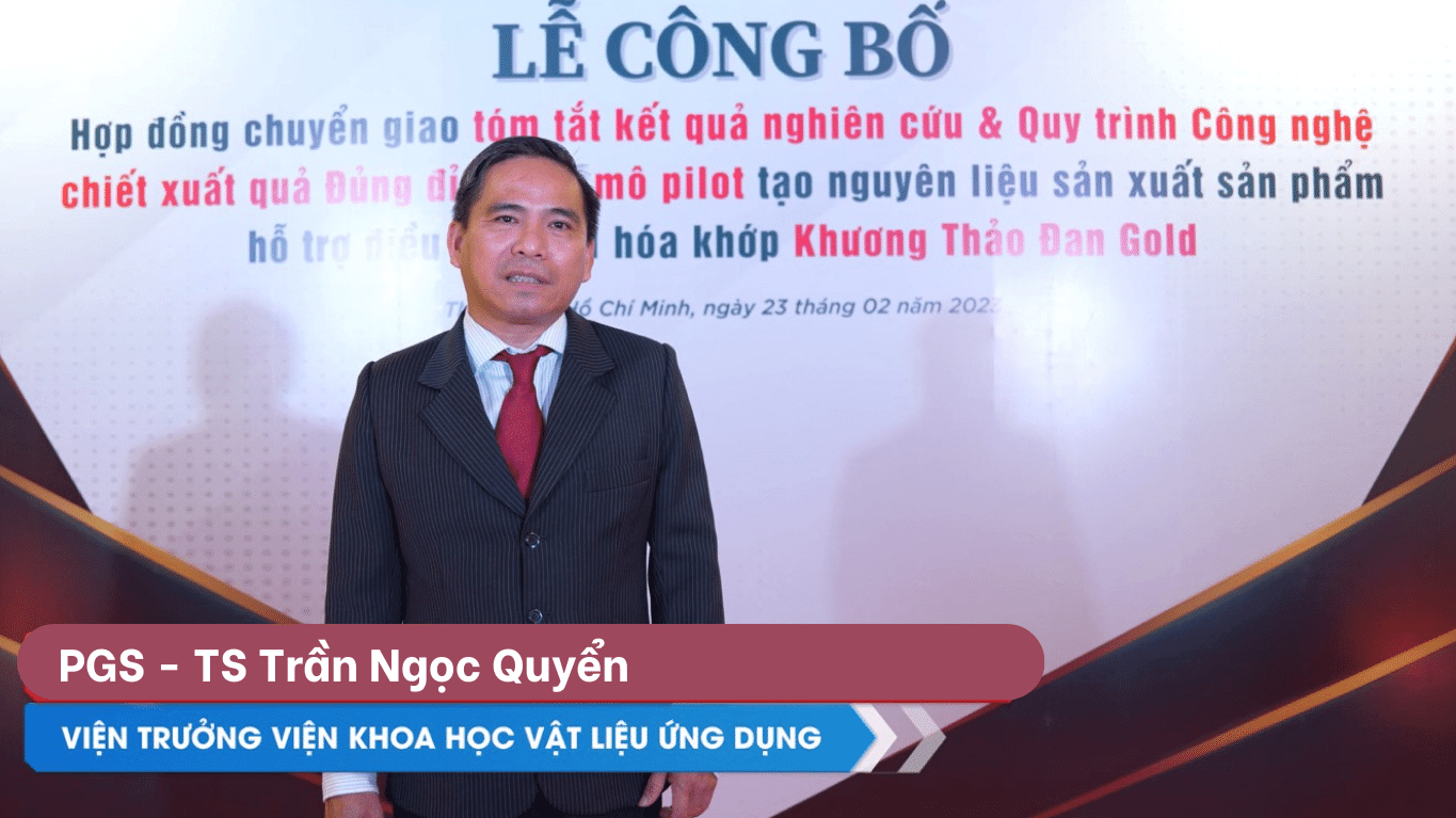 Chuyển giao công nghệ ứng dụng hoạt chất từ cây đủng đỉnh vào Khương Thảo Đan Gold, giúp hỗ trợ giảm đau xương khớp “cực nhạy” - 3