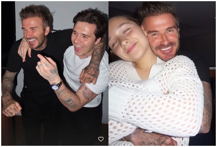 David Beckham xuất hiện cùng với cả gia đình, diện mạo &#34;đè bẹp&#34; hai con trai lớn - 2