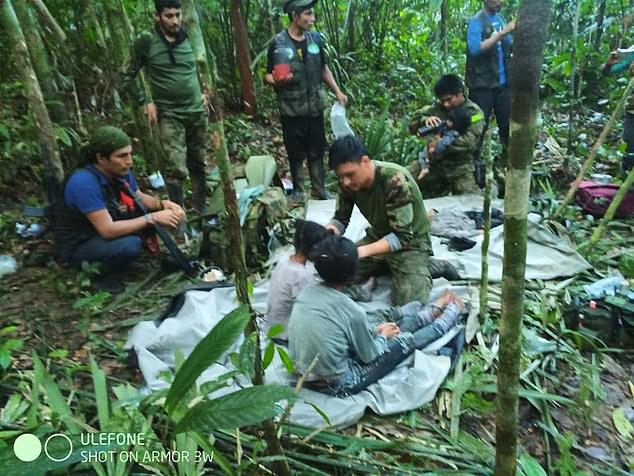 Tìm thấy 4 trẻ em sau 40 ngày máy bay rơi trong rừng rậm Amazon - 2
