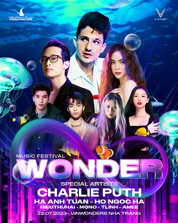 8Wonder mở bán vé - công bố dàn sao việt biểu diễn cùng Charlie Puth - 1