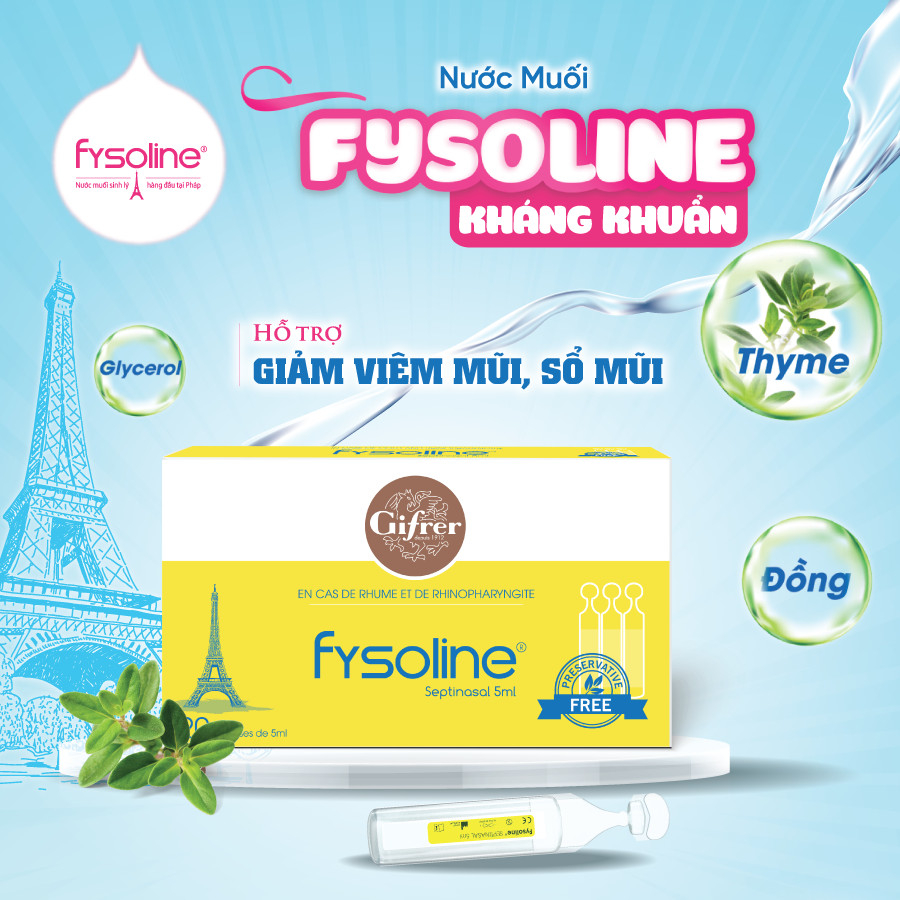 Nước muối sinh lý Pháp Fysoline – Bảo vệ sức khỏe hô hấp toàn diện cho bé yêu - 3