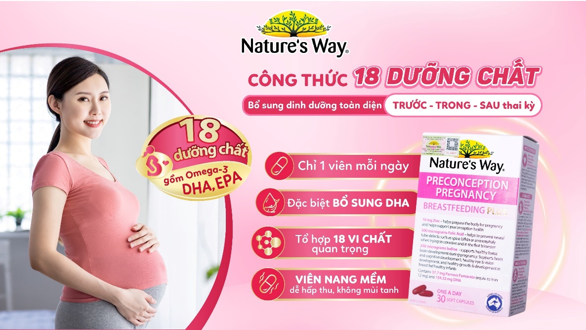 Sản phẩm Vitamin dành cho bà bầu của Nature&#39;s Way và tốc độ phủ sóng thị trường Việt Nam - 5
