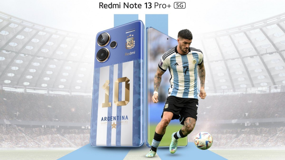 Trình làng Xiaomi Redmi Note 13 Pro Plus WC cho fan bóng đá - 1