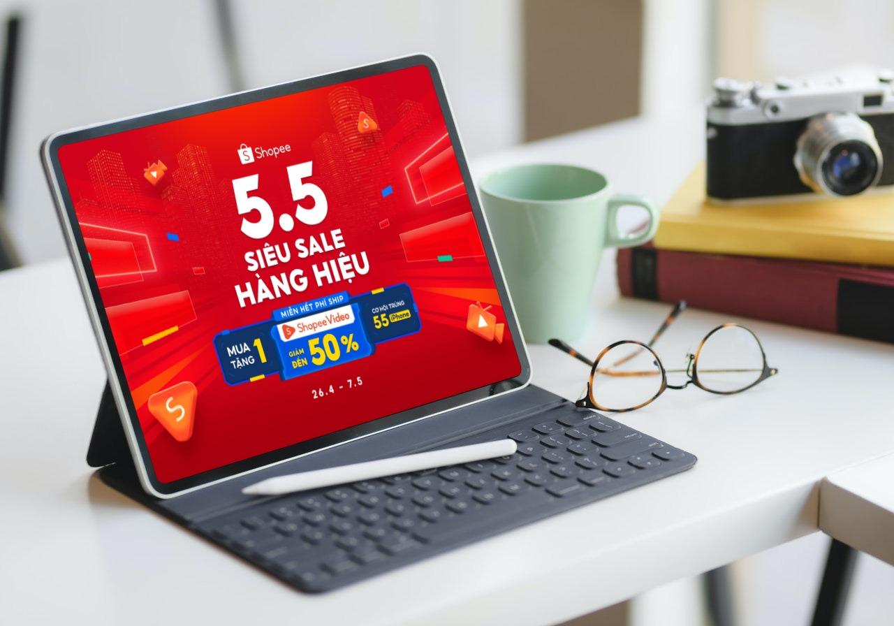 Shopee “bật mí” hàng loạt bí kíp săn sale độc quyền tại sự kiện 5.5 - 1