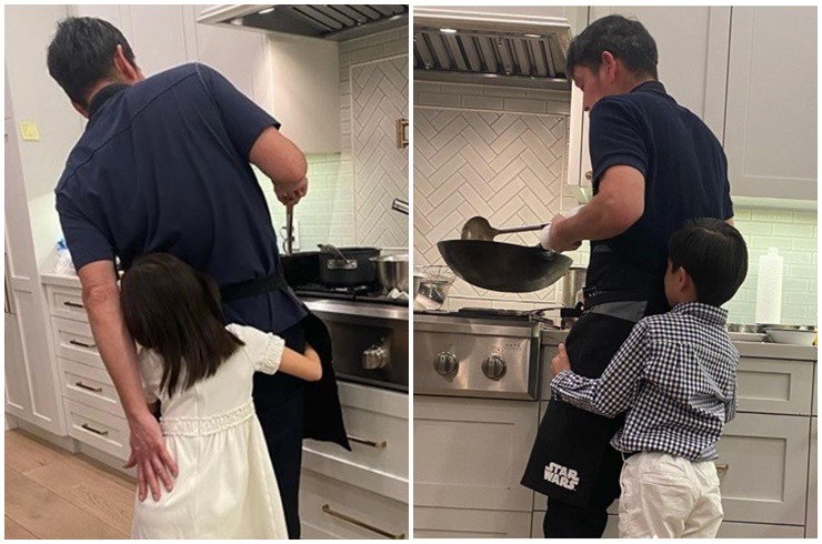 "Người chồng quốc dân" hot nhất xứ Hàn: Là tỷ phú vẫn xuống bếp nấu ăn cho vợ con - 7