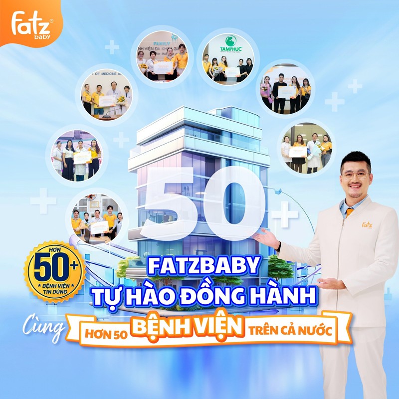 Fatzbaby - Sự lựa chọn đáng tin cậy tại hơn 50 Bệnh Viện Việt Nam - 1