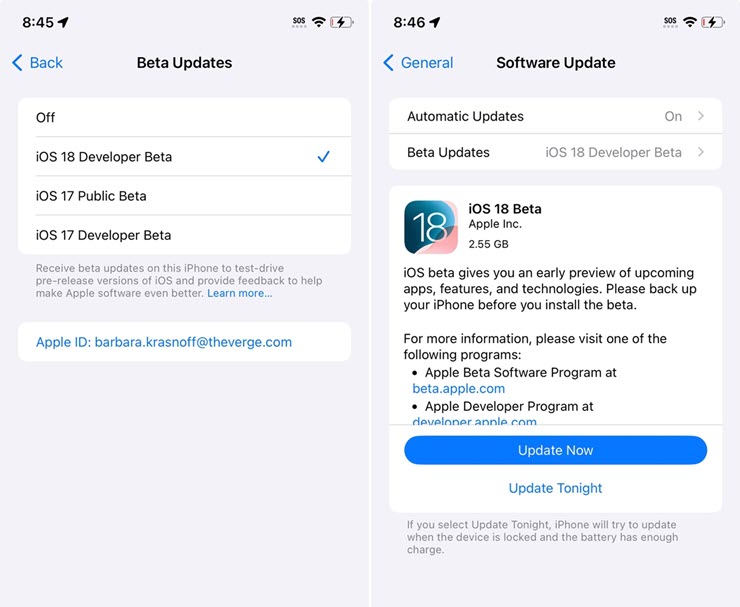 Cách cài đặt iOS 18 beta trên iPhone - 2