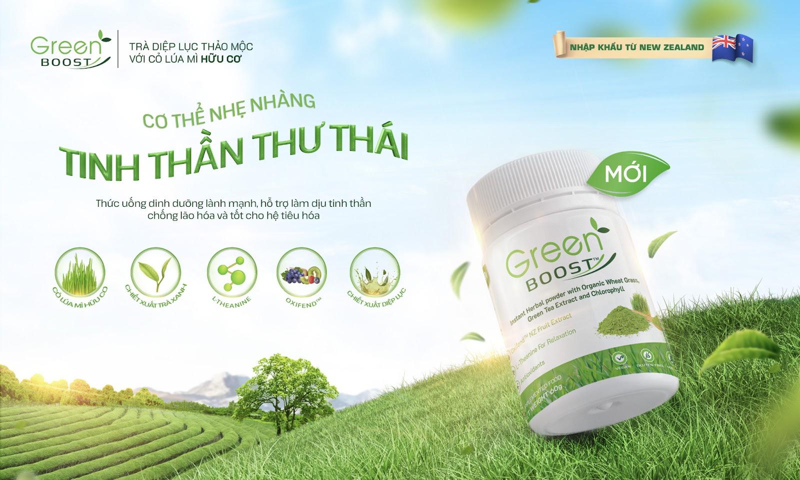 Trà diệp lục thảo mộc Greenboost - Cơ thể nhẹ nhàng, tinh thần thư thái - 2