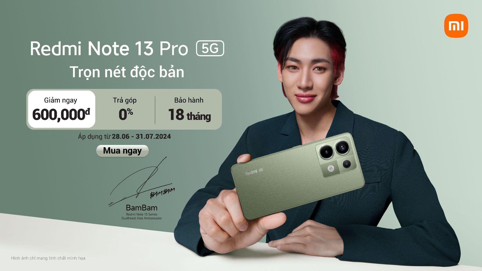 Nâng tầm phong cách thời trang cùng Redmi Note 13 Pro 5G Xanh Olive - 4