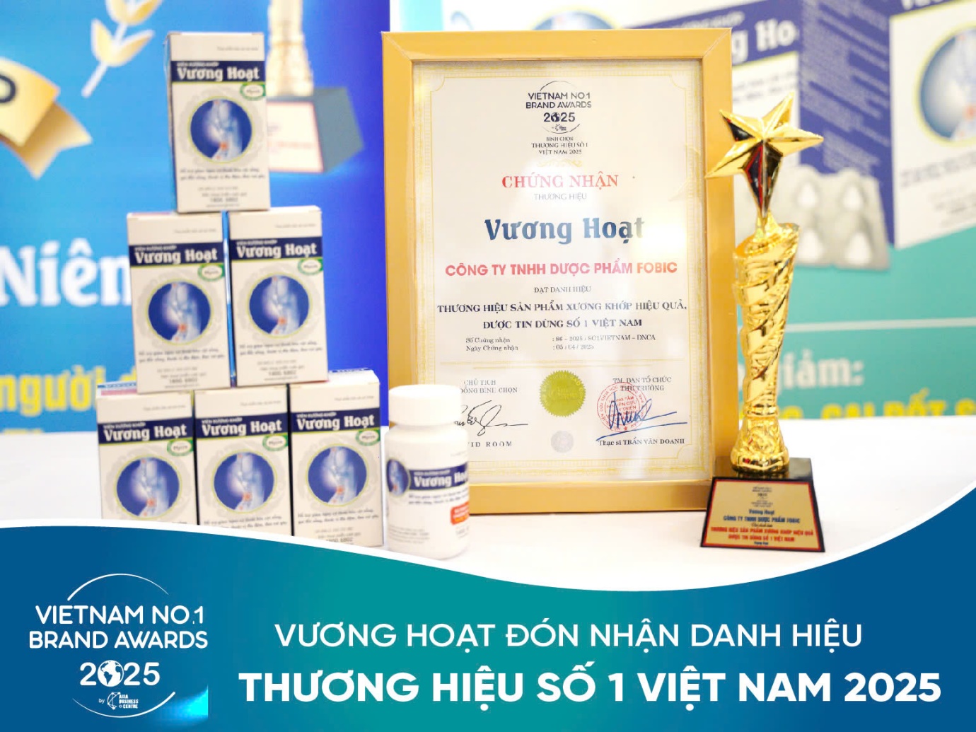 Vương Hoạt tự hào vinh danh “Thương hiệu sản phẩm xương khớp hiệu quả, được tin dùng số 1 Việt Nam” - 7