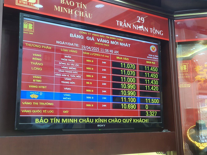 Giá vàng ngày 19/4: Lao dốc không phanh, tiệm vàng “xả hàng”, người mua hôm qua lỗ bao nhiêu? - 3