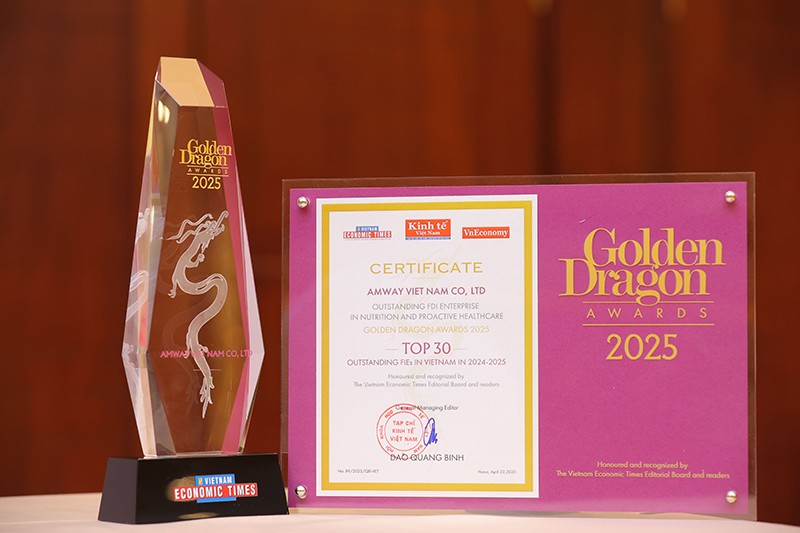 Amway Việt Nam vinh dự là doanh nghiệp FDI xuất sắc về dinh dưỡng và chăm sóc sức khỏe chủ động - 2