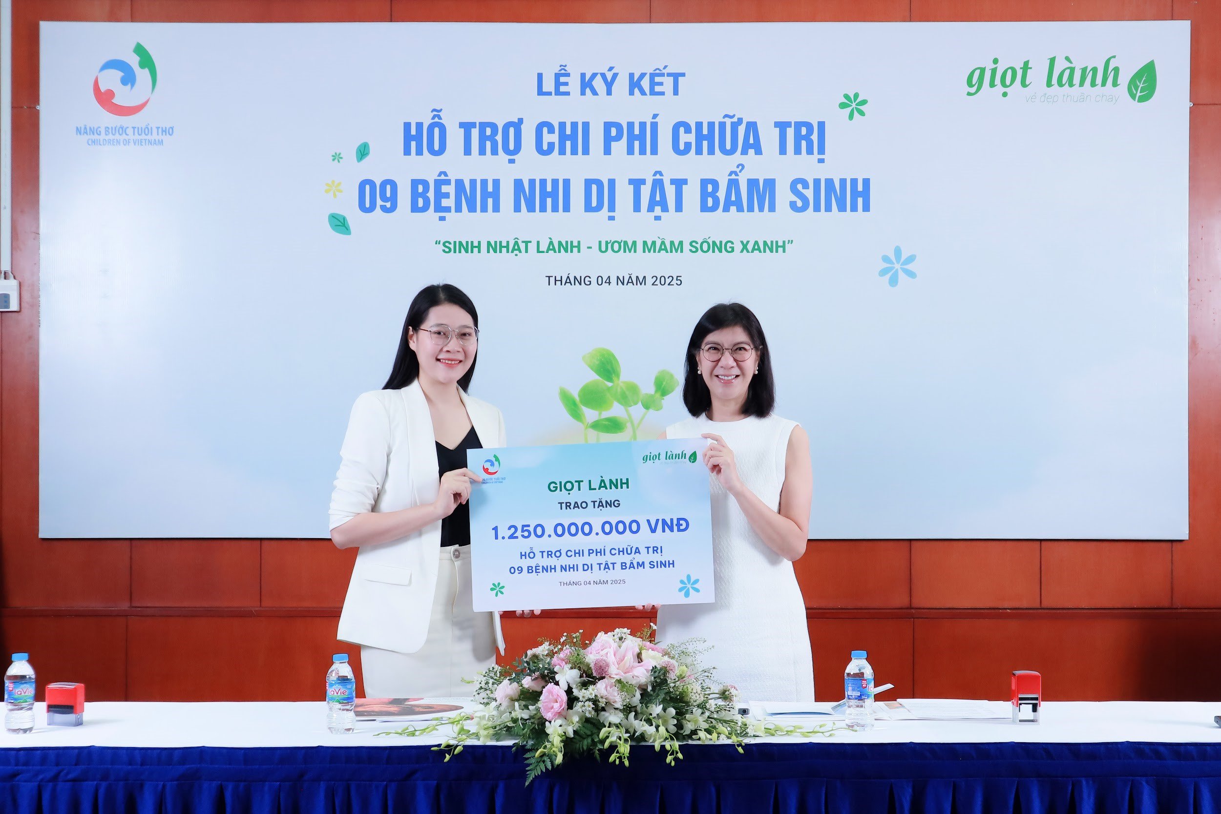 Giọt Lành đồng hành cùng Quỹ Nâng Bước Tuổi Thơ - 1