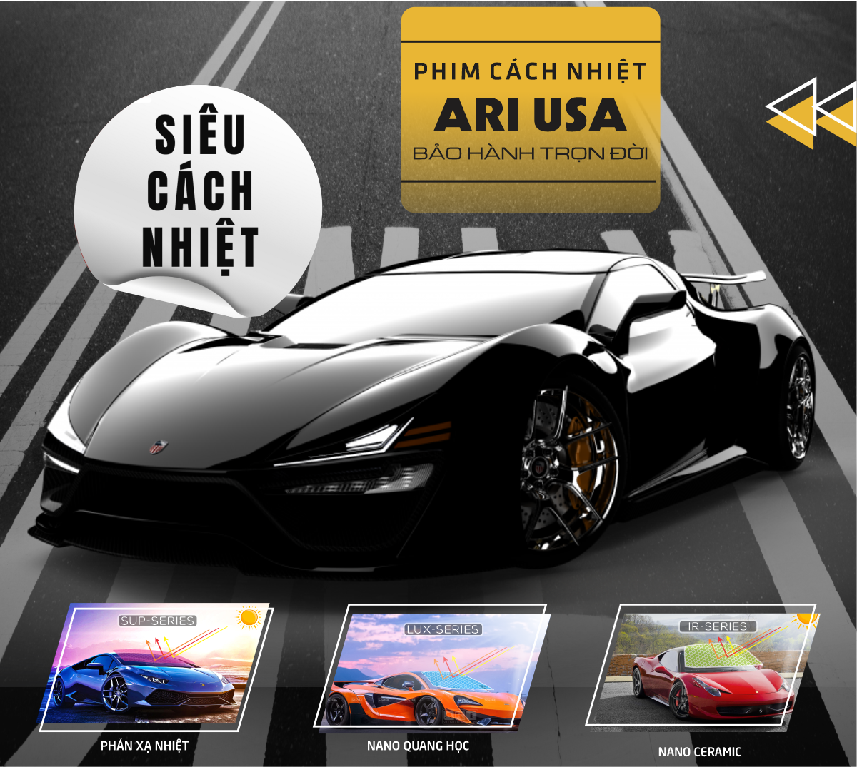 ARI - Thương hiệu dẫn đầu về công nghệ bảo vệ ô tô: PPF & Phim cách nhiệt chuẩn Mỹ - 3