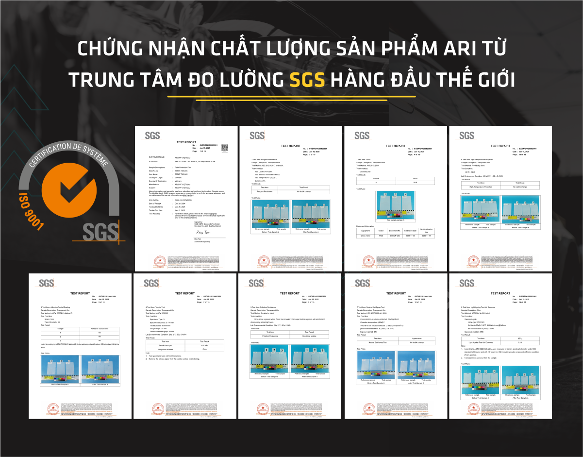 ARI - Thương hiệu dẫn đầu về công nghệ bảo vệ ô tô: PPF & Phim cách nhiệt chuẩn Mỹ - 5