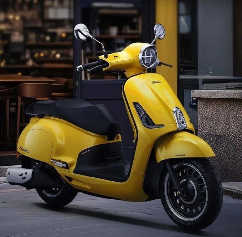 Xe ga thiết kế cổ điển không kém Vespa, ăn xăng 2 lít/100 km - 1