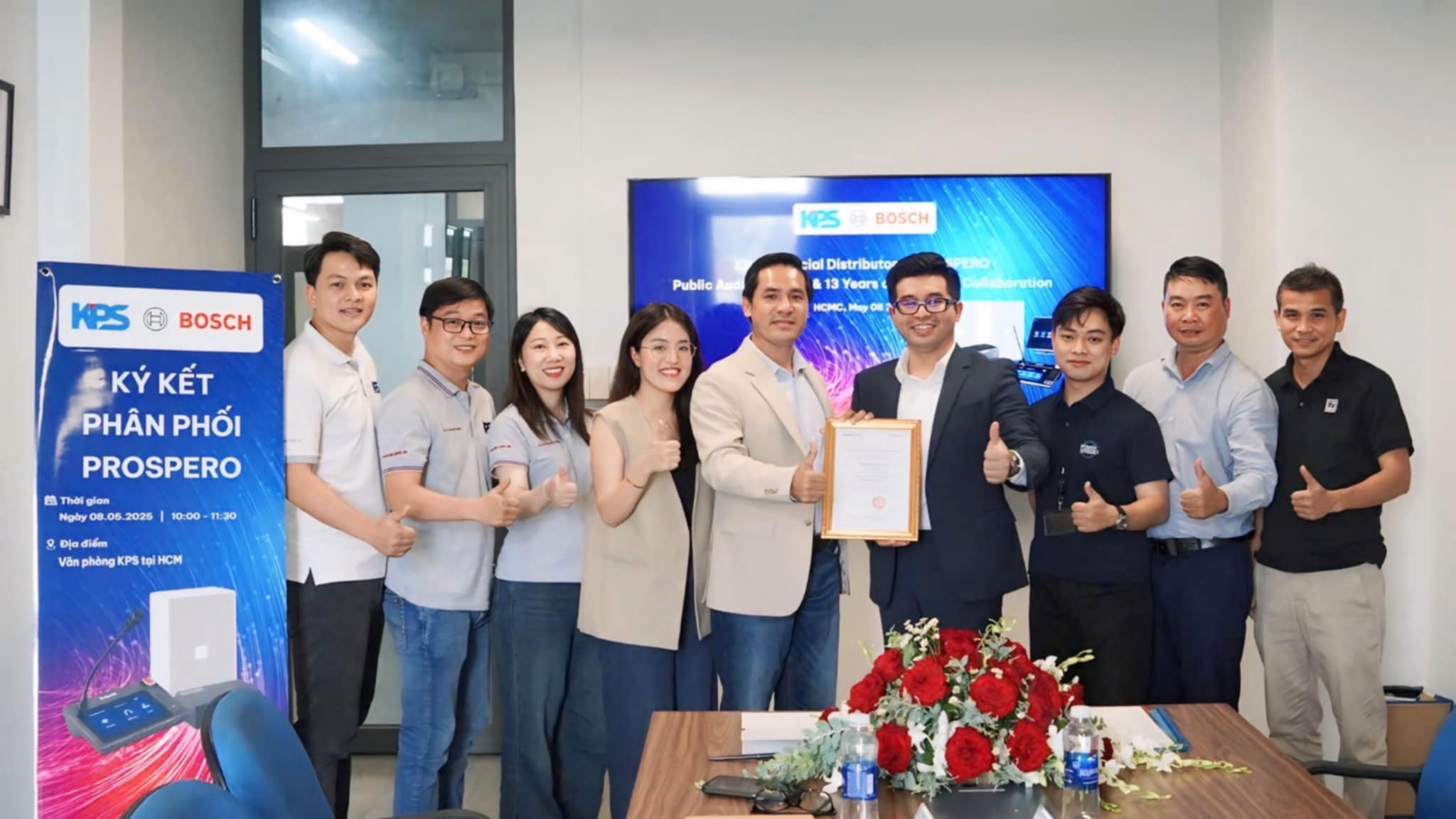 Bosch chỉ định KPS là nhà phân phối chính thức dòng âm thanh Prospero tại Việt Nam - 3