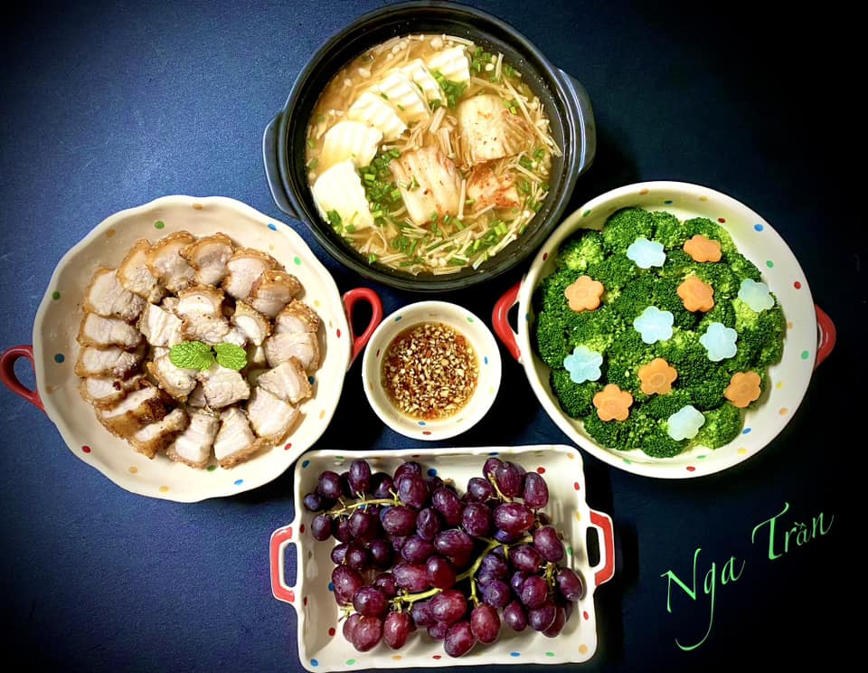 Thực đơn cơm tối cho nhà 4 người cực ngon, cả tháng không trùng món - 2