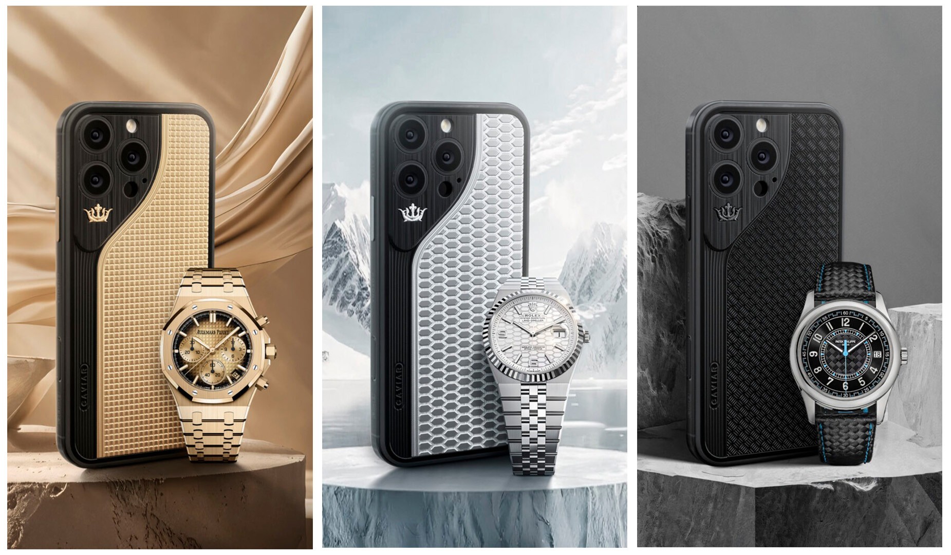 Caviar ra mắt iPhone phiên bản "đồng hồ Thụy Sĩ" với titan và vàng, giá 213 triệu đồng - 2